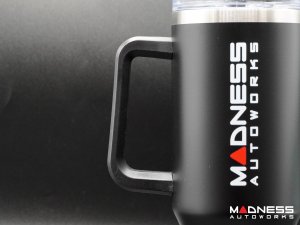 The MAD Cup - Black Cup/ White Logo